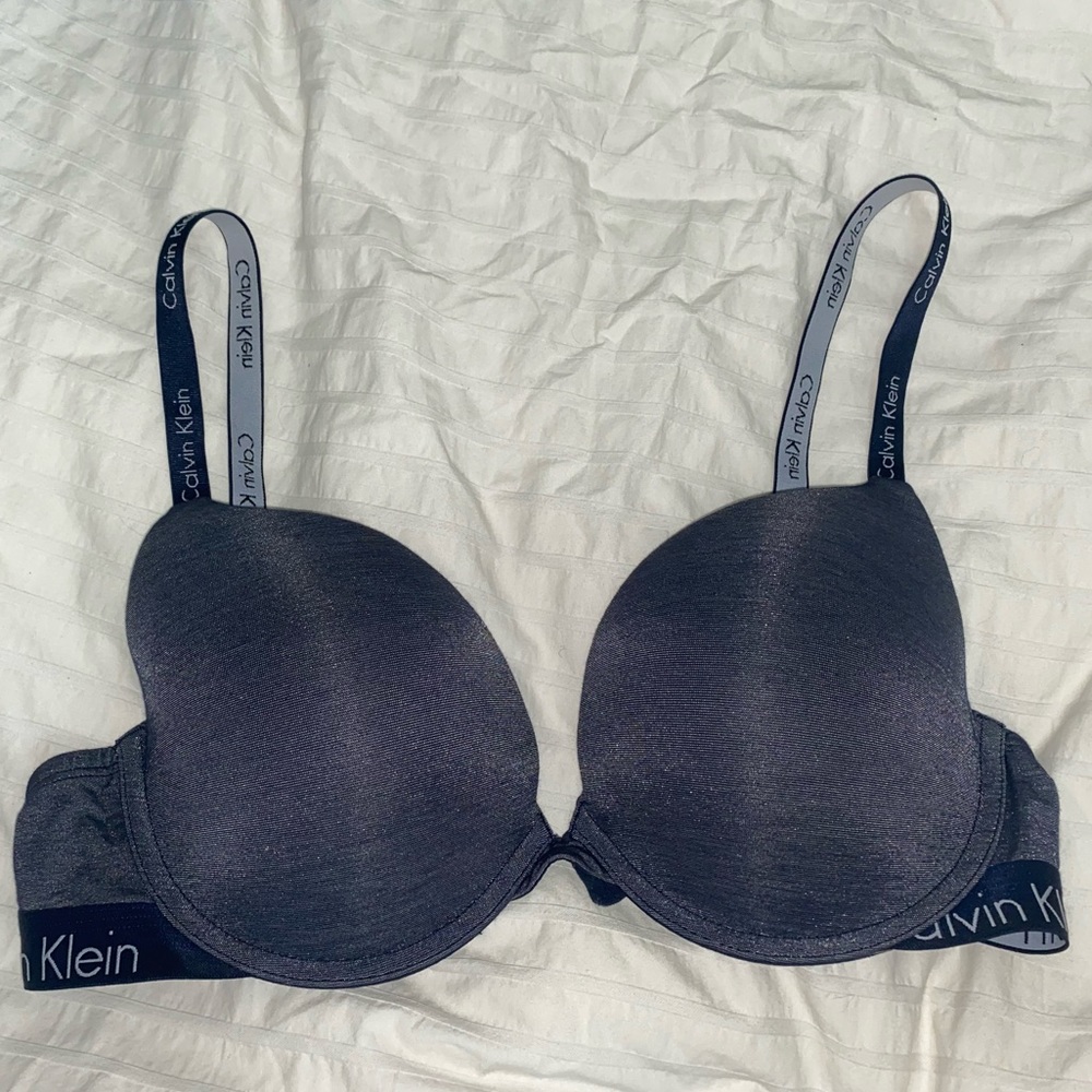 Navy Blue Calvin Klein Bra